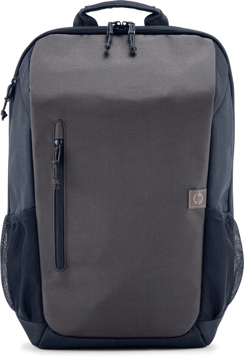 HP Travel Backpack 15.6" - Laptoptas - 18L - Blauw, Grijs