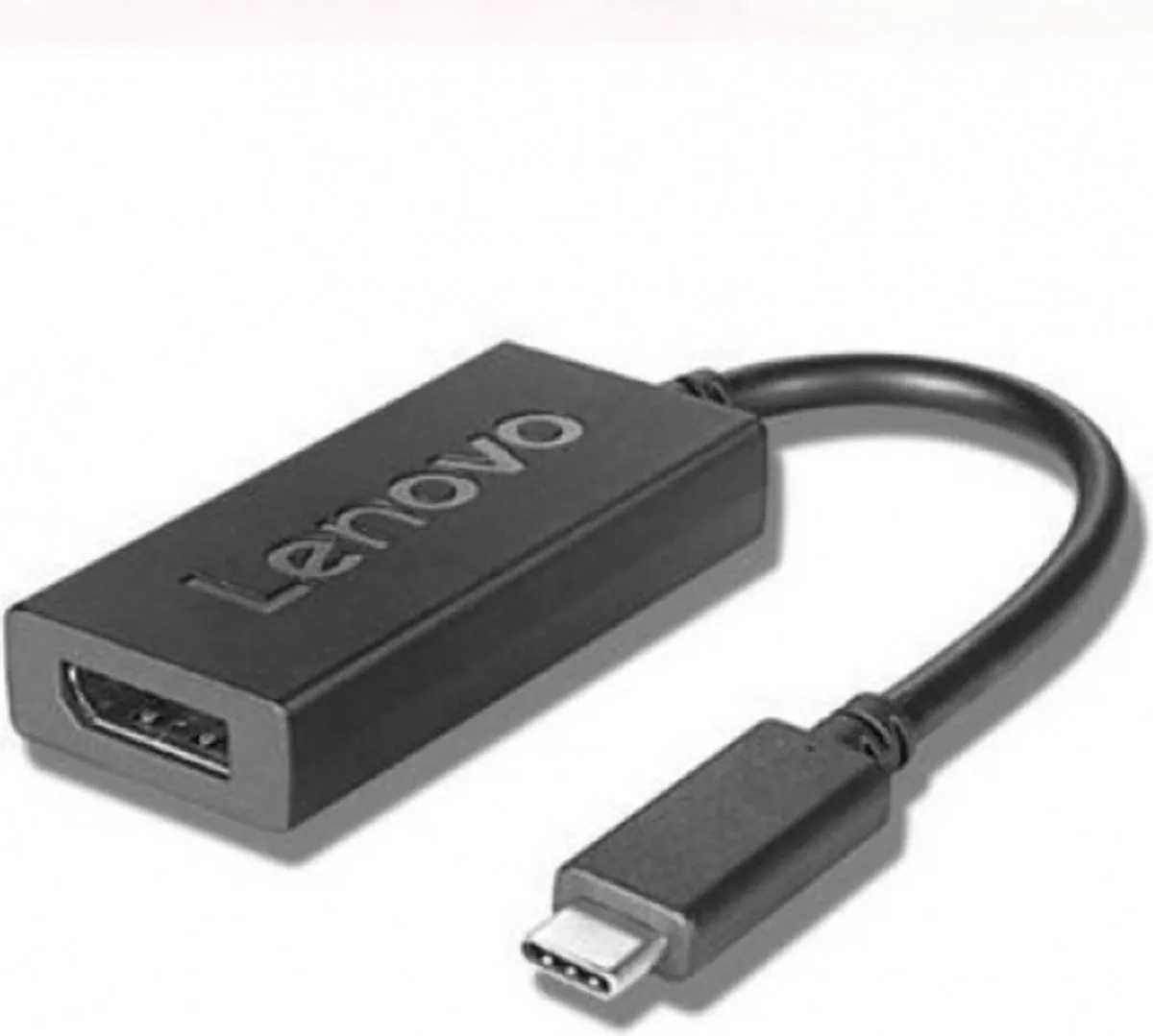 Lenovo 4X90Q93303 USB-C naar DisplayPort-adapter - Zwart