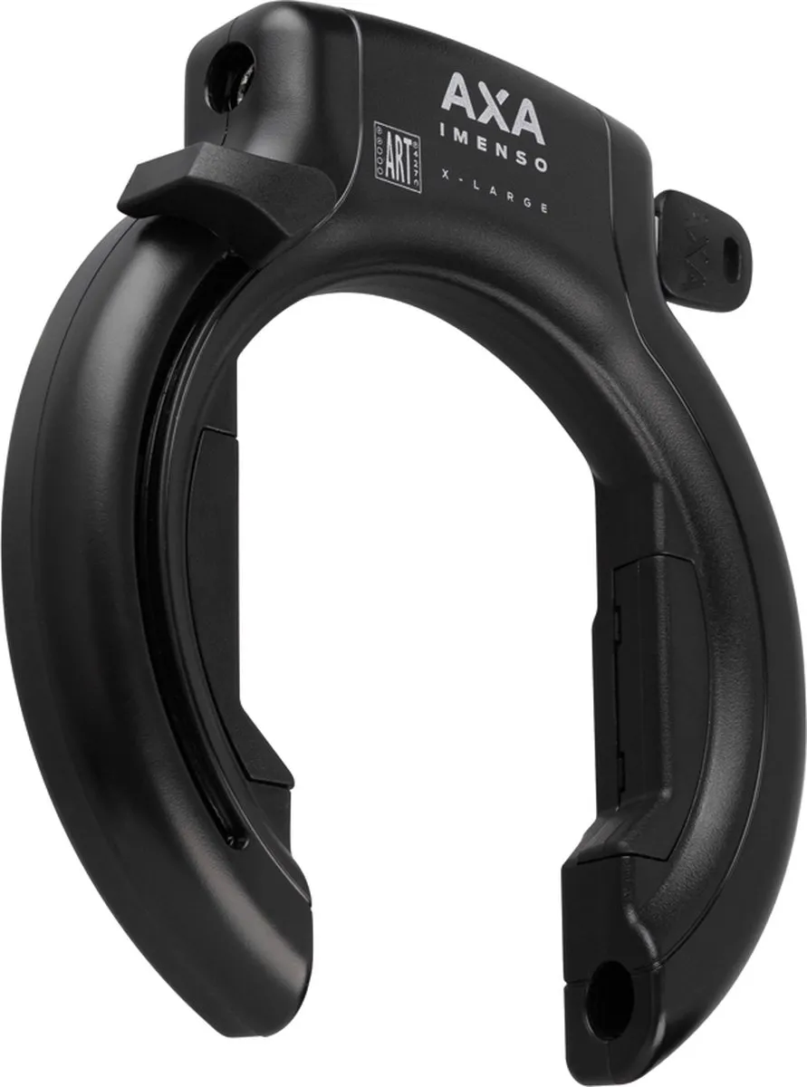 AXA Imenso X-Large Set - ULC 130 Ketting & Zadeltas - Zwart