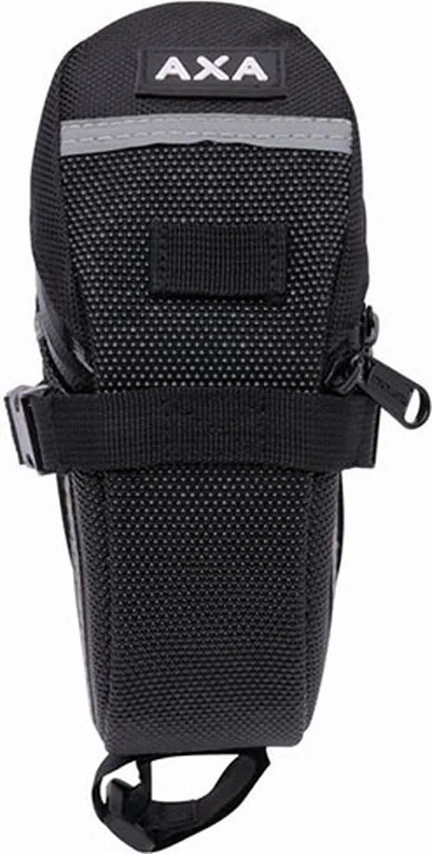 AXA Imenso X-Large Set - ULC 130 Ketting & Zadeltas - Zwart