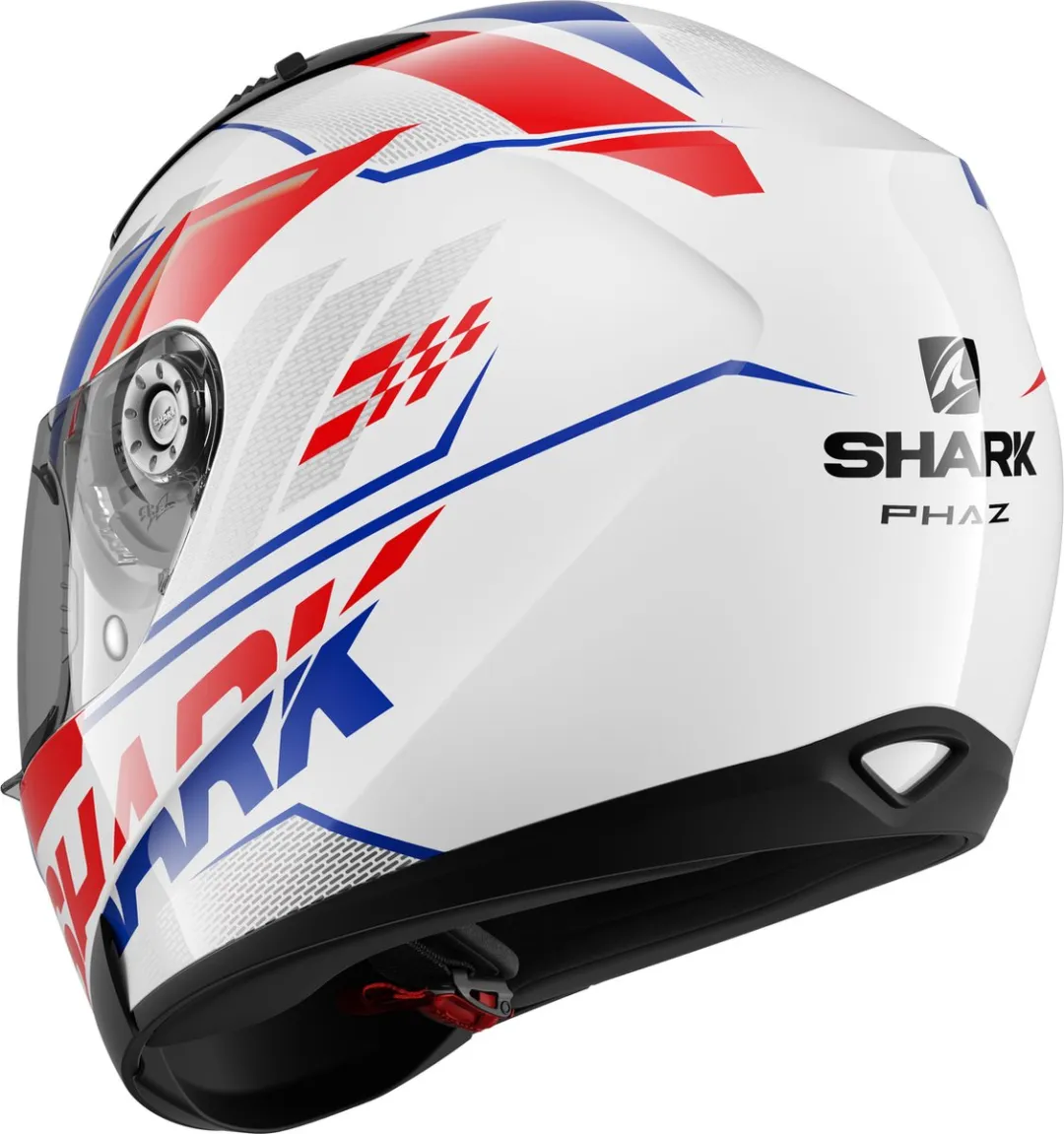 Shark Ridill 1.2 Phaz Motorhelm - XS - Wit/Blauw/Rood