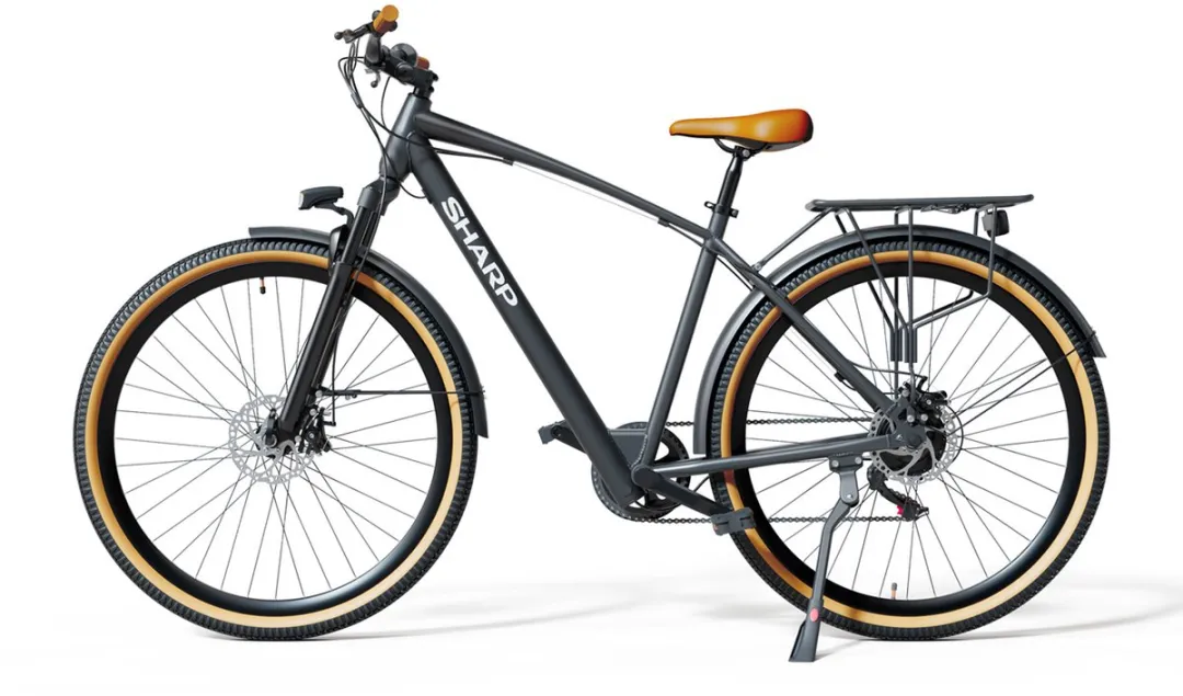 Sharp Brooklin Herenfiets 29 inch - 250W - 290Wh - 6 Versnellingen