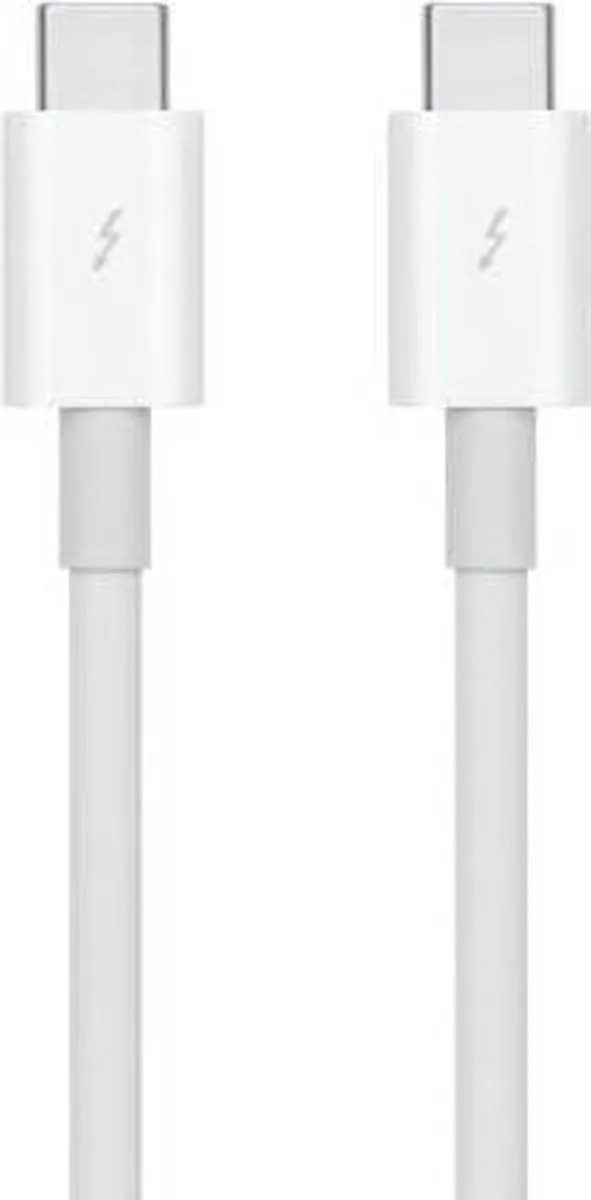 Apple Thunderbolt-kabel USB-C naar USB-C 80cm - Wit - afbeelding 6 van 6