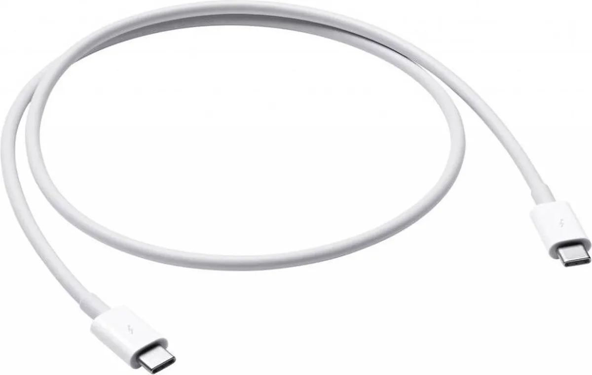 Apple Thunderbolt-kabel USB-C naar USB-C 80cm - Wit