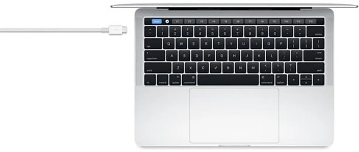Apple Thunderbolt-kabel USB-C naar USB-C 80cm - Wit