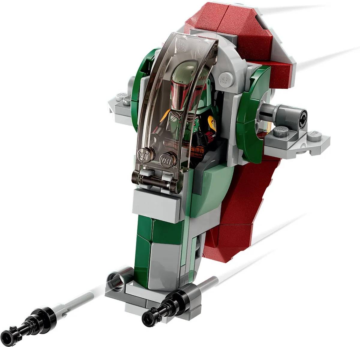 LEGO Star Wars Boba Fett's Sterrenschip Microfighter 75344 - Meerkleurig