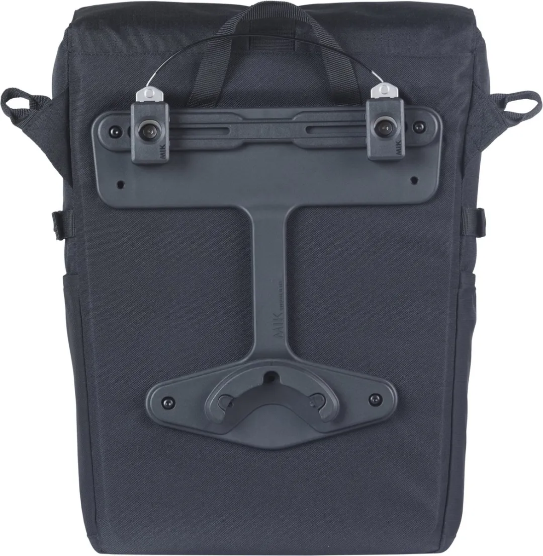 Basil Move MIK Studs Fietsschoudertas 15L - Zwart