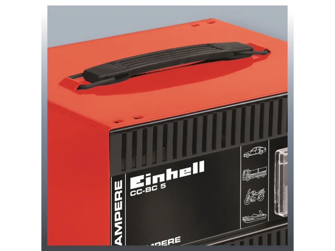 Einhell CC-BC 5 Oplader 5A - Loodzuur