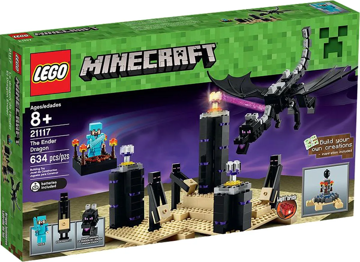 LEGO Minecraft De Enderdraak 21117 - 634 Stenen