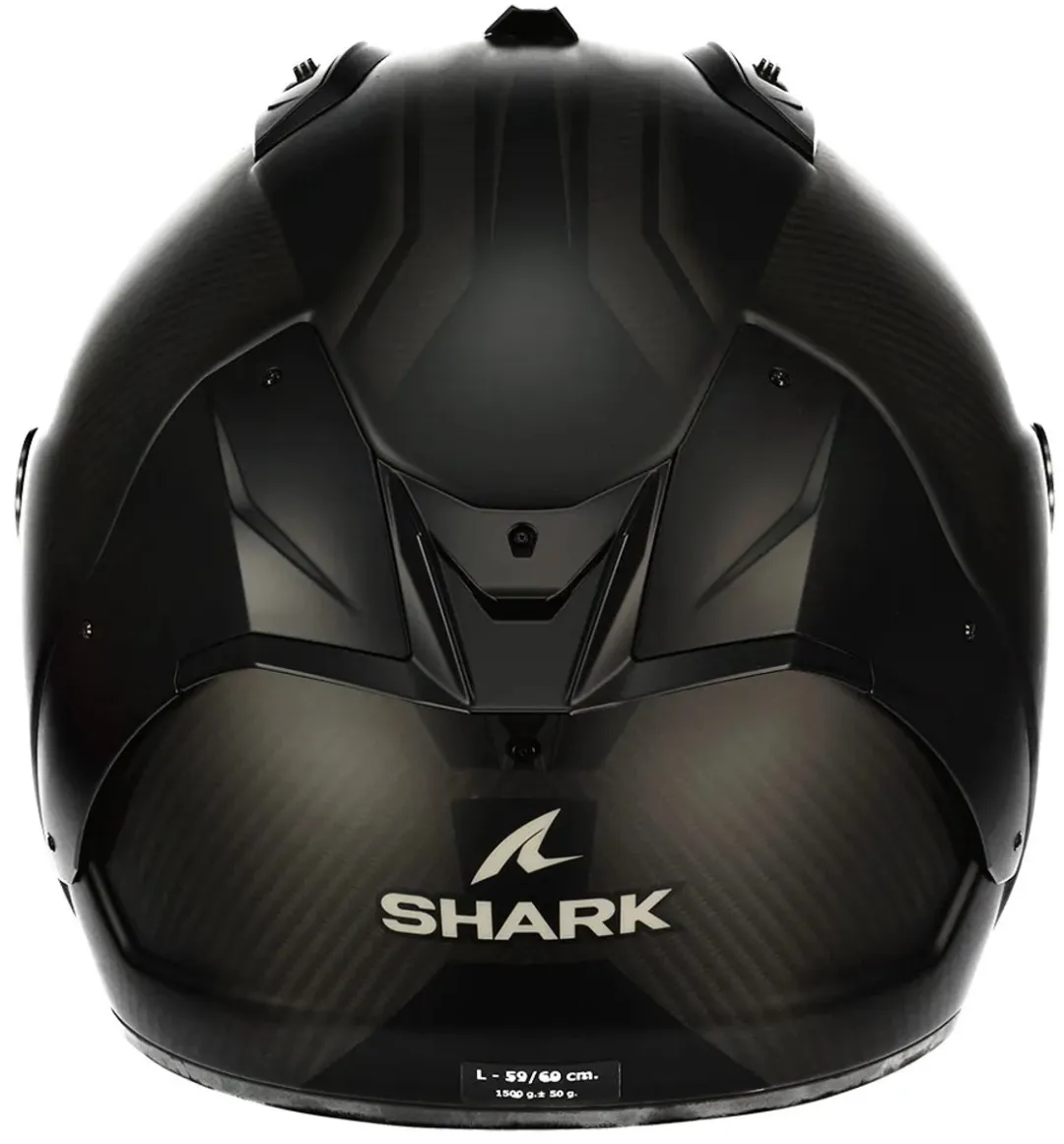 Shark Aeron Carbon Skin Mat Carbon Integraalhelm M - Zwart