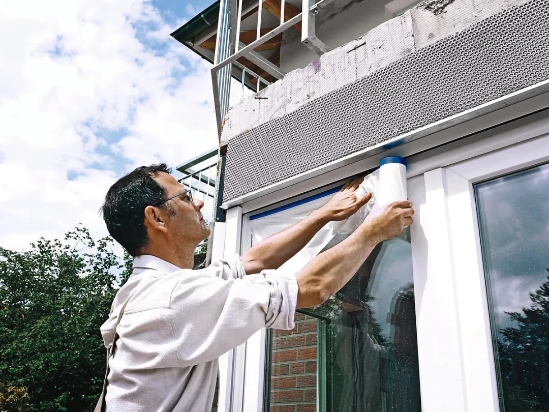 Tesa - UV-beschermfolie - Zelfklevend - 550mm x 14m - Met Stofband