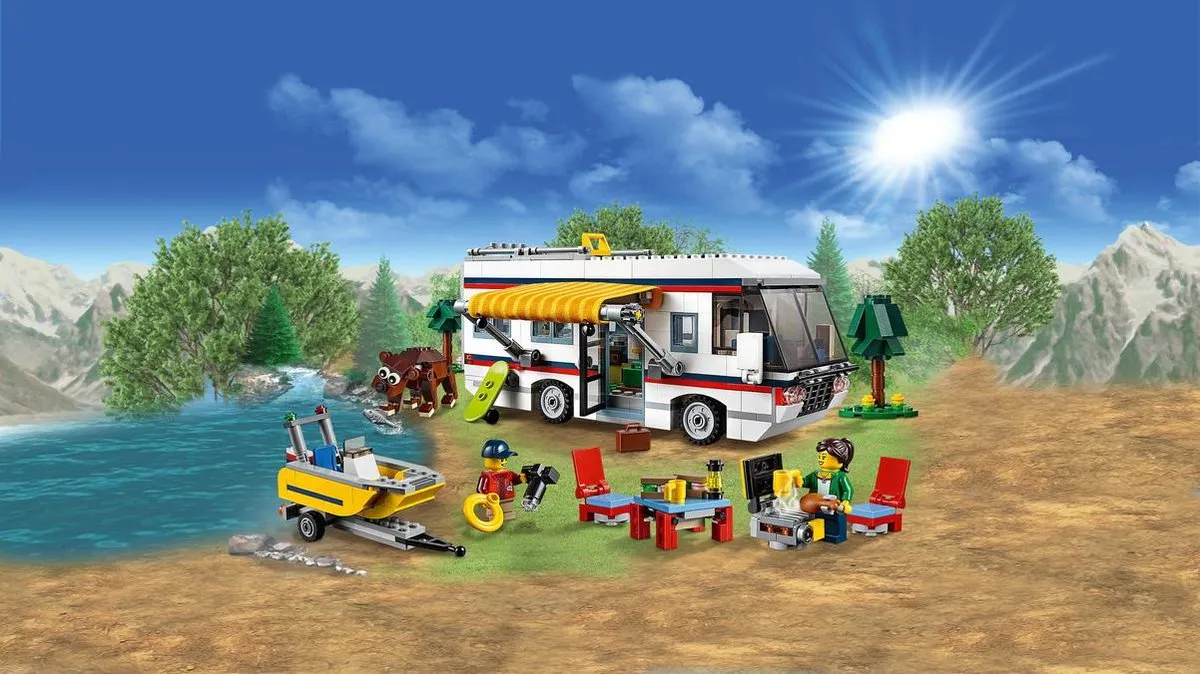 LEGO Creator Vakantieplekjes 31052 - 792 Stukken - Geel