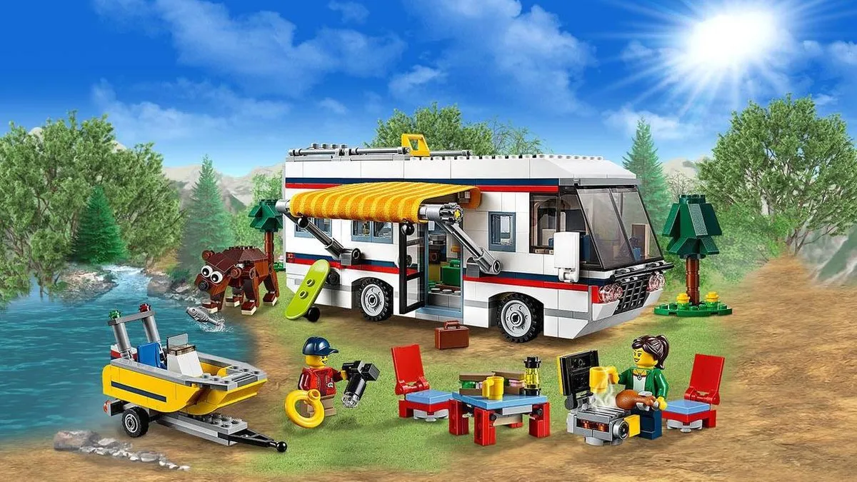 LEGO Creator Vakantieplekjes 31052 - 792 Stukken - Geel