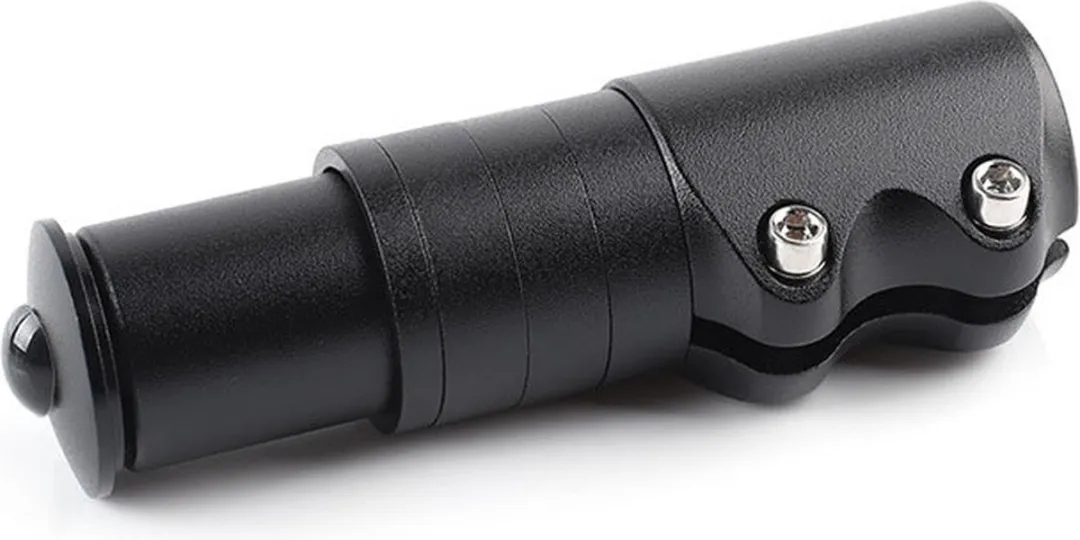 Voltano Stuurpen Verlenger XL 28.6mm - Fietsstuurverhoger tot 130mm - Zwart