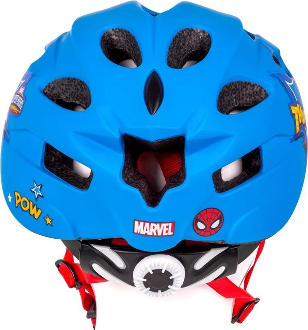 Disney Spider-Man Kinderfietshelm 52-56cm - Blauw