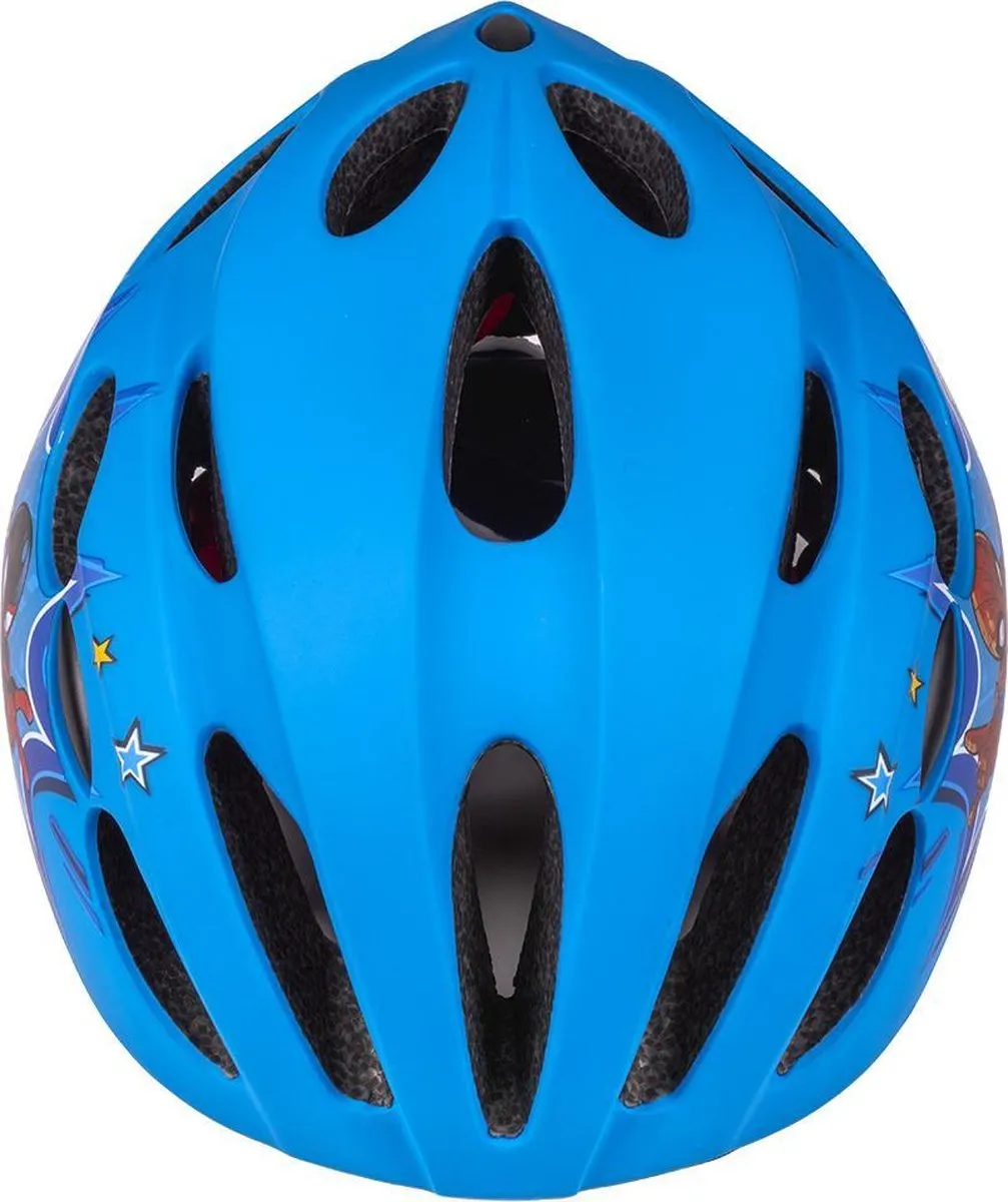 Disney Spider-Man Kinderfietshelm 52-56cm - Blauw