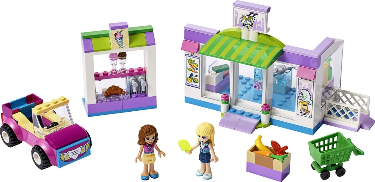 LEGO Friends 4+ Supermarkt 41362 - 140 Stukken - Meerkleurig