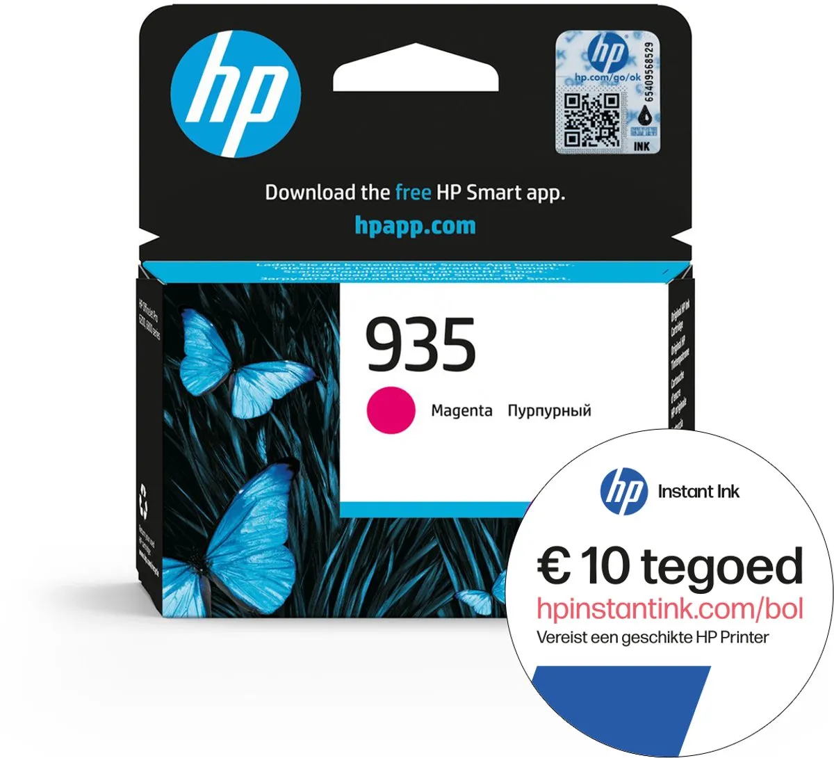 HP 935 Inktcartridge C2P21AE Magenta