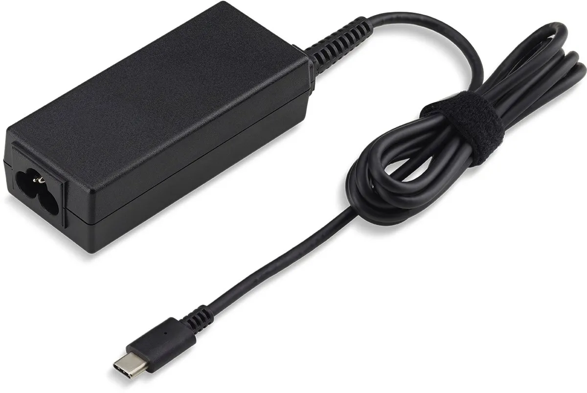 Acer NP.ADT0A.065 Type-C Adapter 45W - Zwart