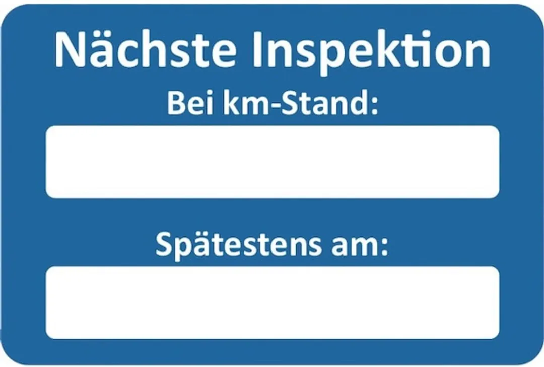 Würth Klantenservice Sticker - 40mm - Wit/Blauw