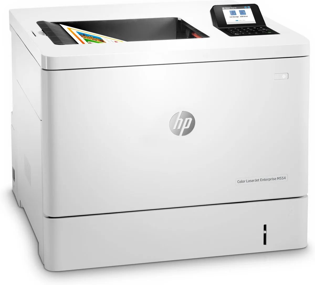 HP Color LaserJet Enterprise M554dn 7ZU81A - 3 Kleur - 650 Vel