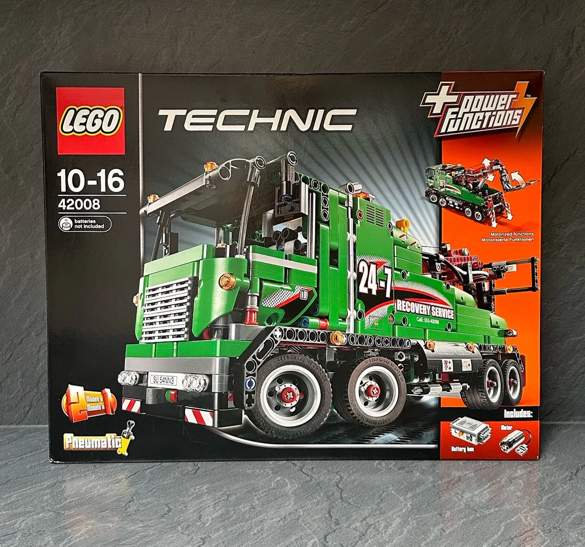 LEGO Technic Sleeptruck 42008 - 1276 Stukken
