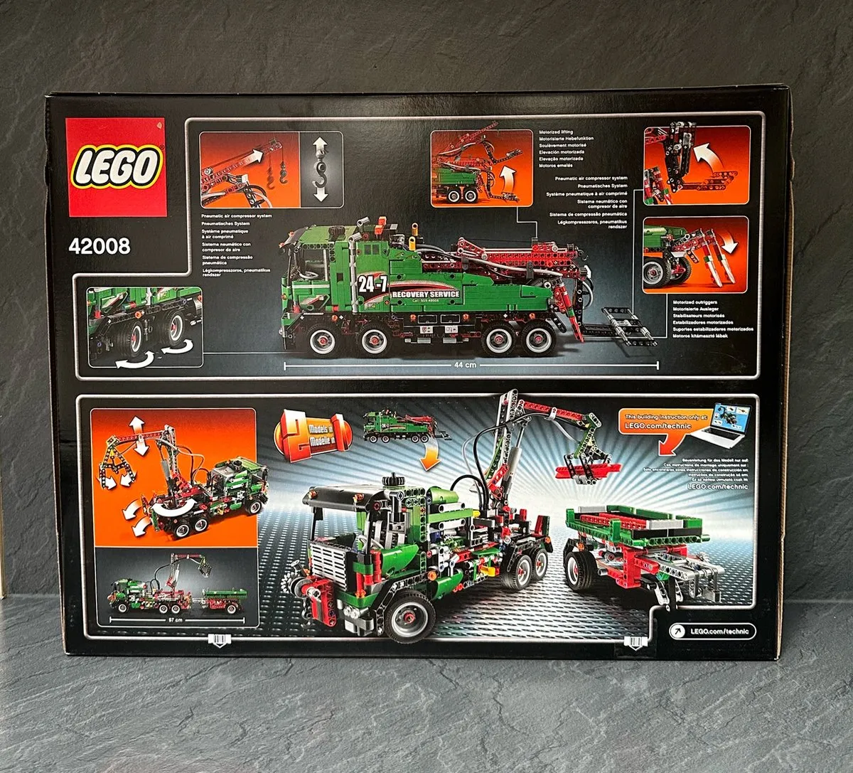 LEGO Technic Sleeptruck 42008 - 1276 Stukken