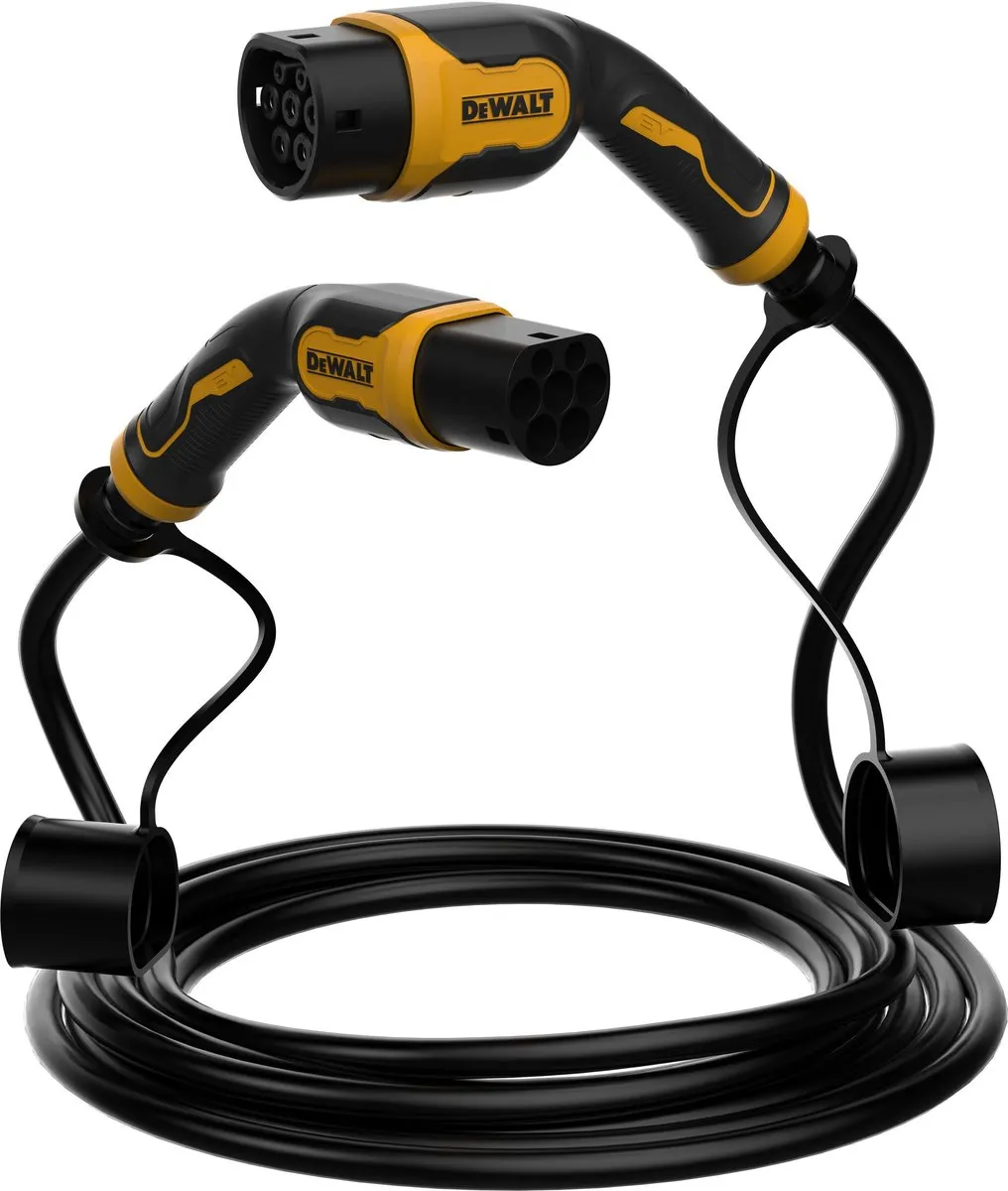 DeWalt 22kW Type 2 Oplaadkabel 5m