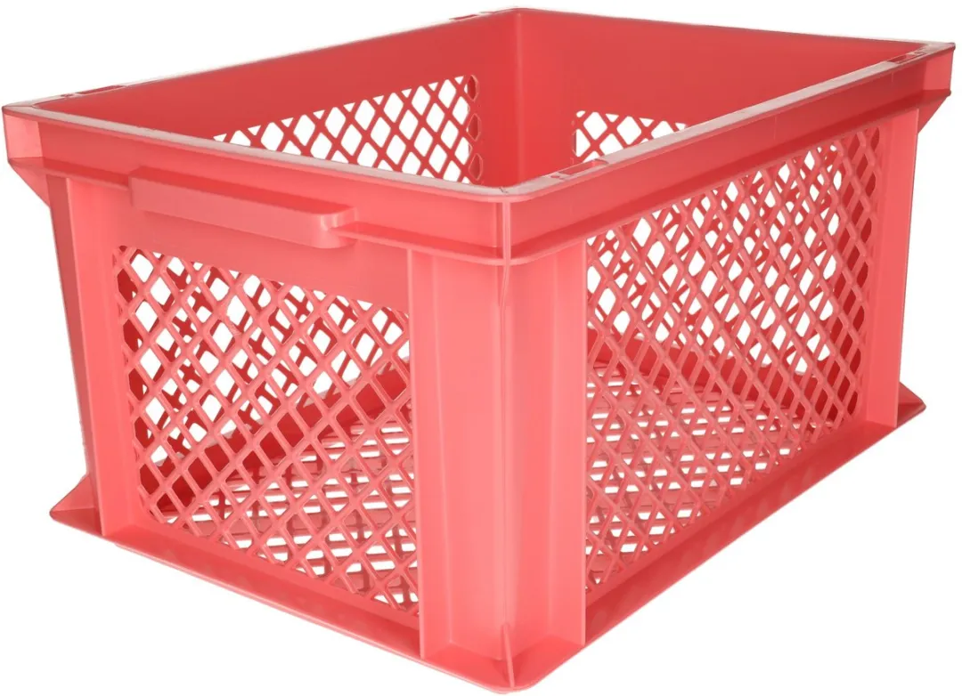 Lastpak Middelgrote Fietskrat - 40x30x22cm - Roze
