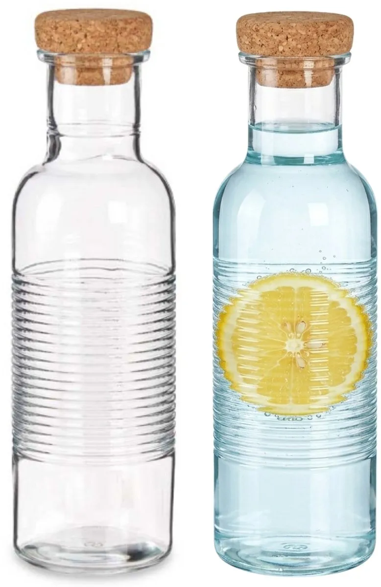 Pasabahce Waterfles met Kurken Dop 1070ml