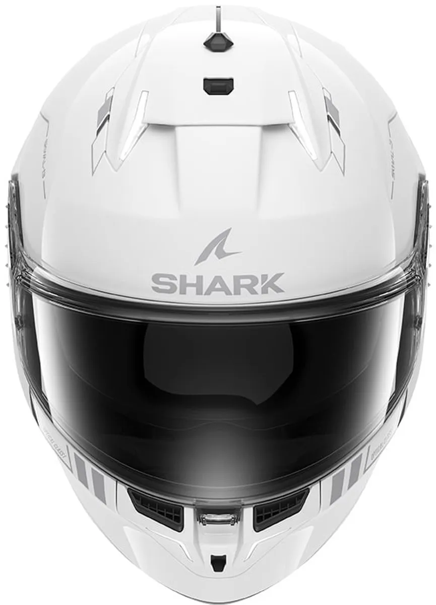 Shark SKWAL i3 Blank SP Wit Zilver Antraciet Helm - Maat S - afbeelding 4 van 6