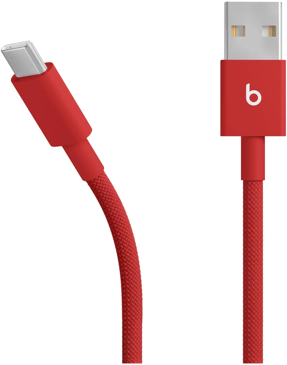 Apple Beats USB-kabel 1,5m USB-A naar USB-C - Rood