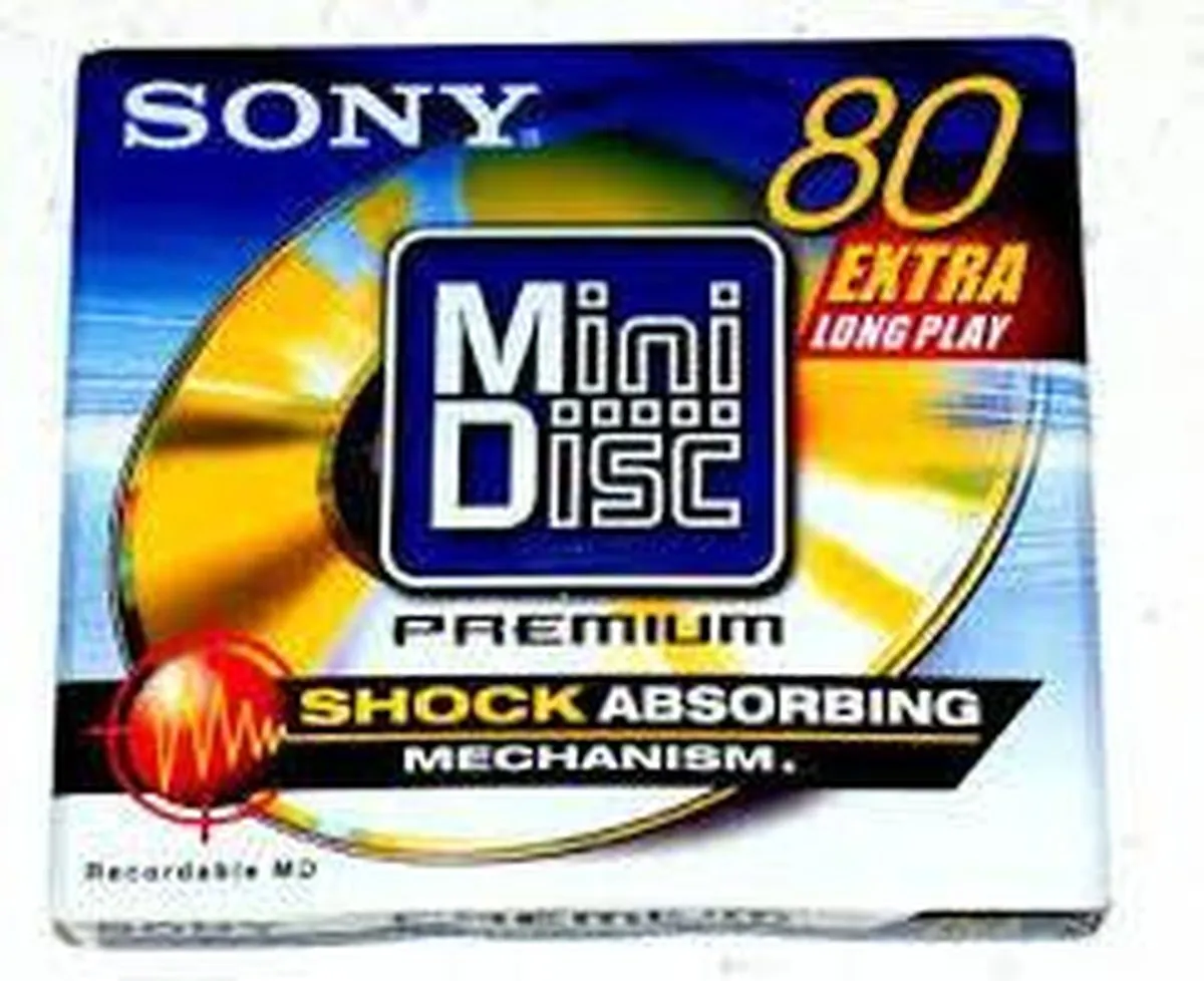 Sony Minidisc 80 Recordable MD