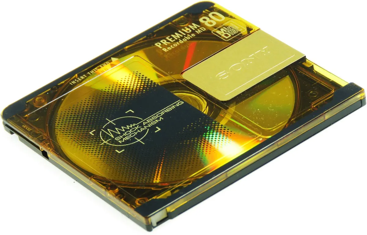 Sony Minidisc 80 Recordable MD