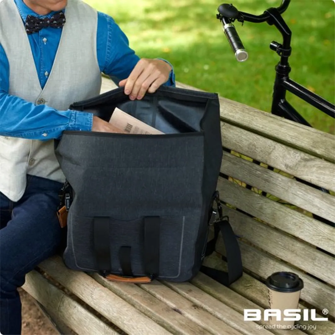 Basil Urban Dry Business Fietstas 20L - Grijs