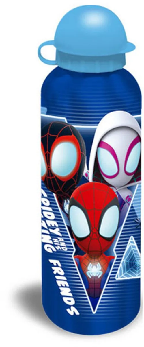 Spider-Man Blue Web Waterfles 0.5L