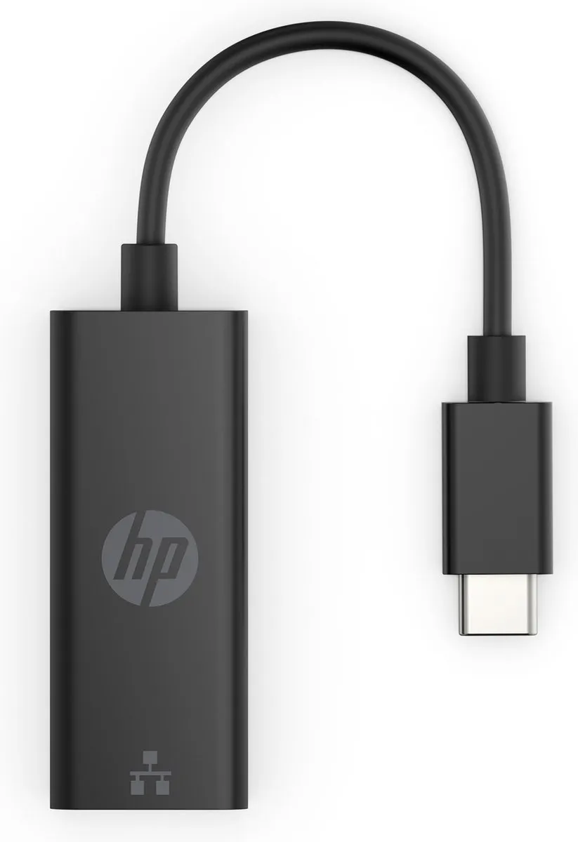 HP Netwerkadapter USB-C Gigabit Ethernet - Zwart - afbeelding 6 van 6