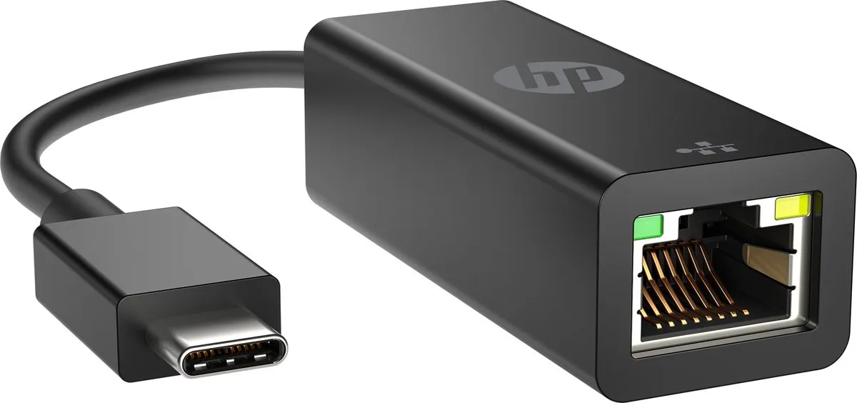 HP Netwerkadapter USB-C Gigabit Ethernet - Zwart