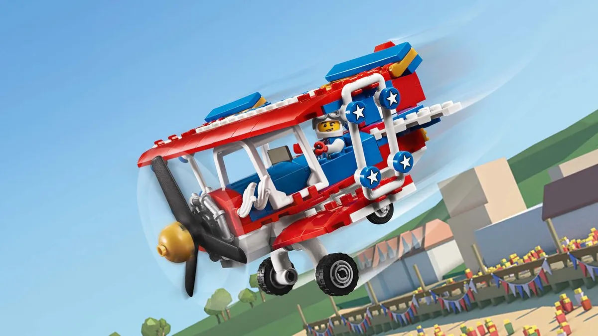 LEGO Creator Stuntvliegtuig 31076 - 200 Stukken - Geel