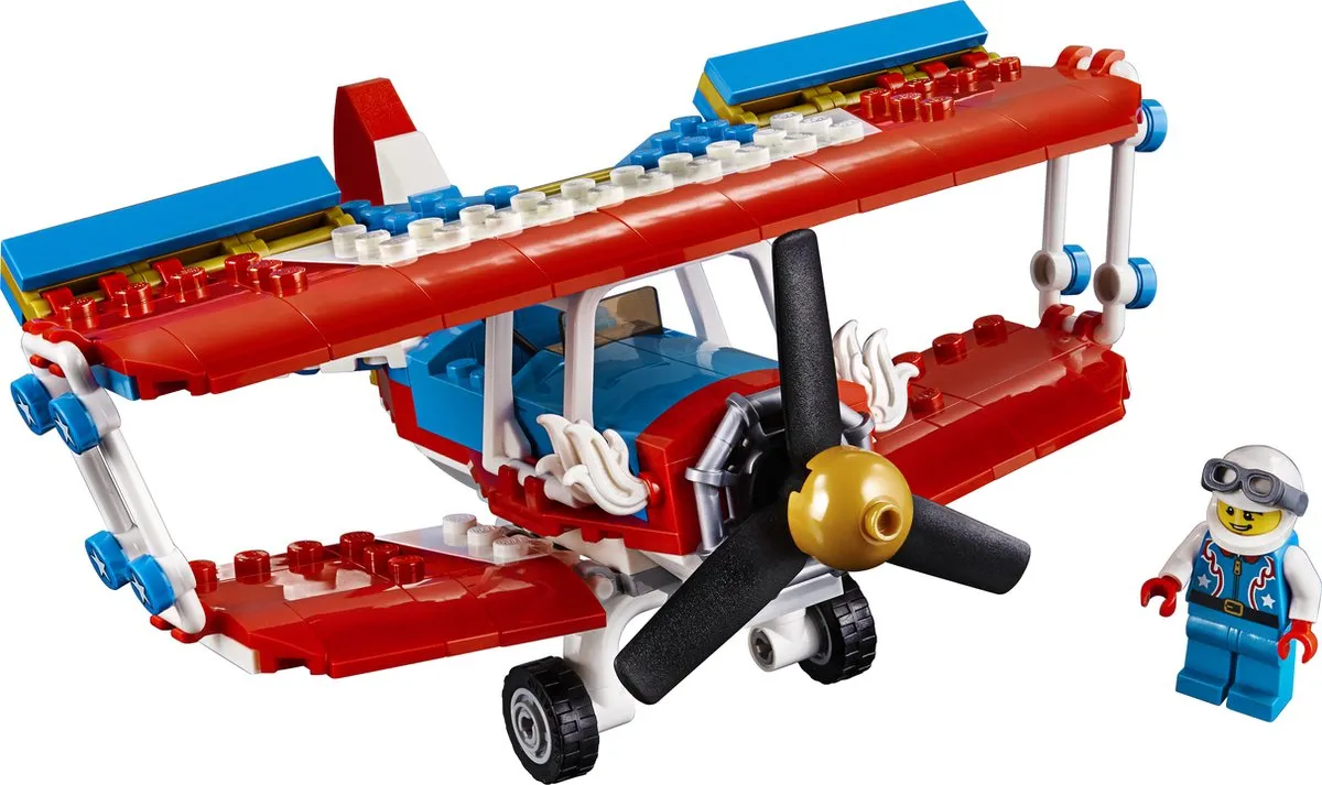 LEGO Creator Stuntvliegtuig 31076 - 200 Stukken - Geel