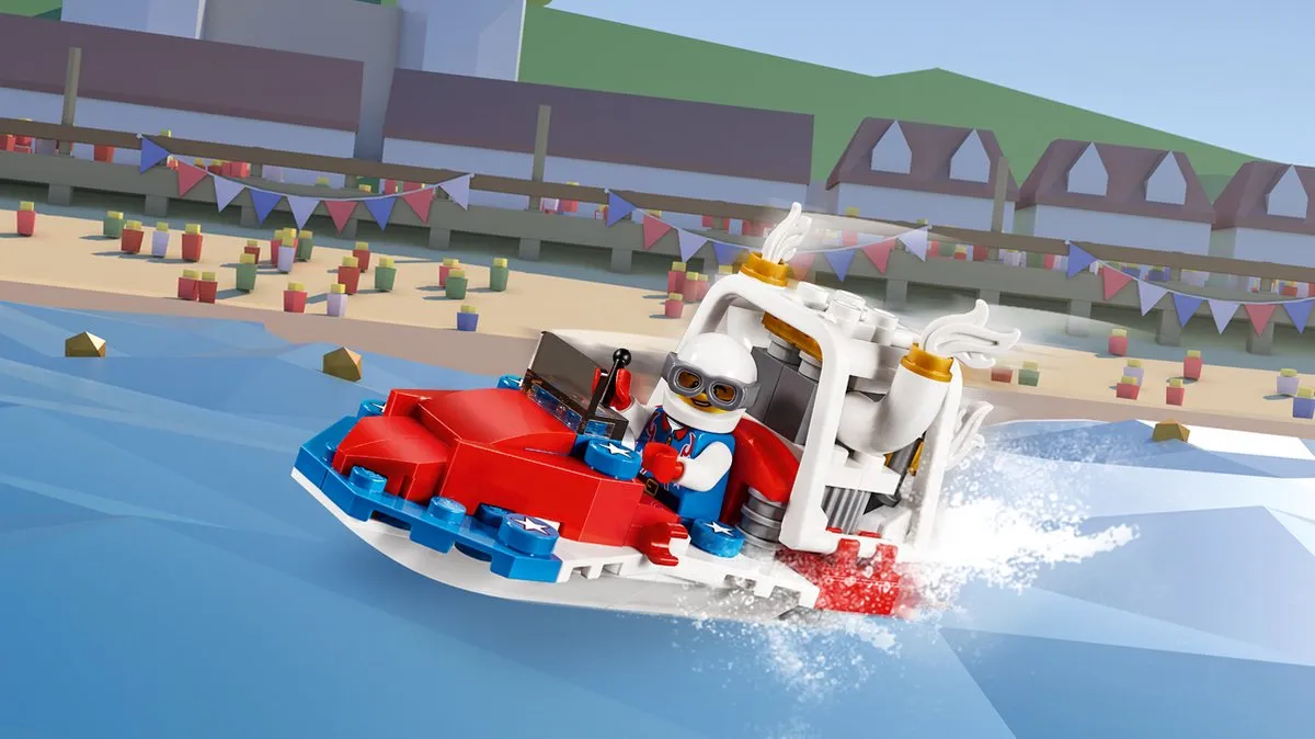 LEGO Creator Stuntvliegtuig 31076 - 200 Stukken - Geel