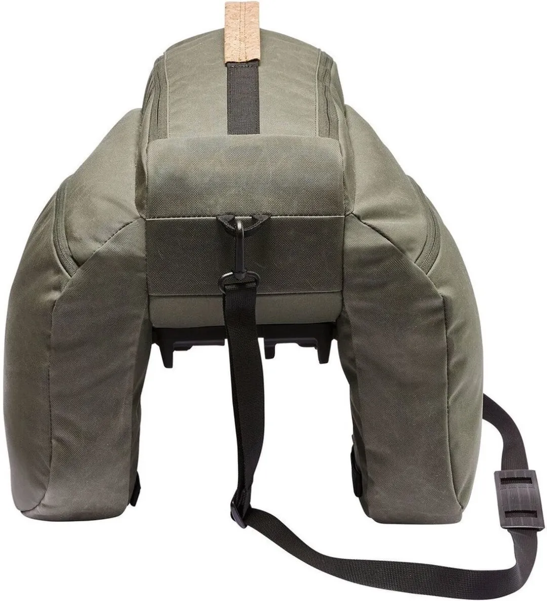 Vaude eSilkroad Plus Achterfietstas 22L - Khaki