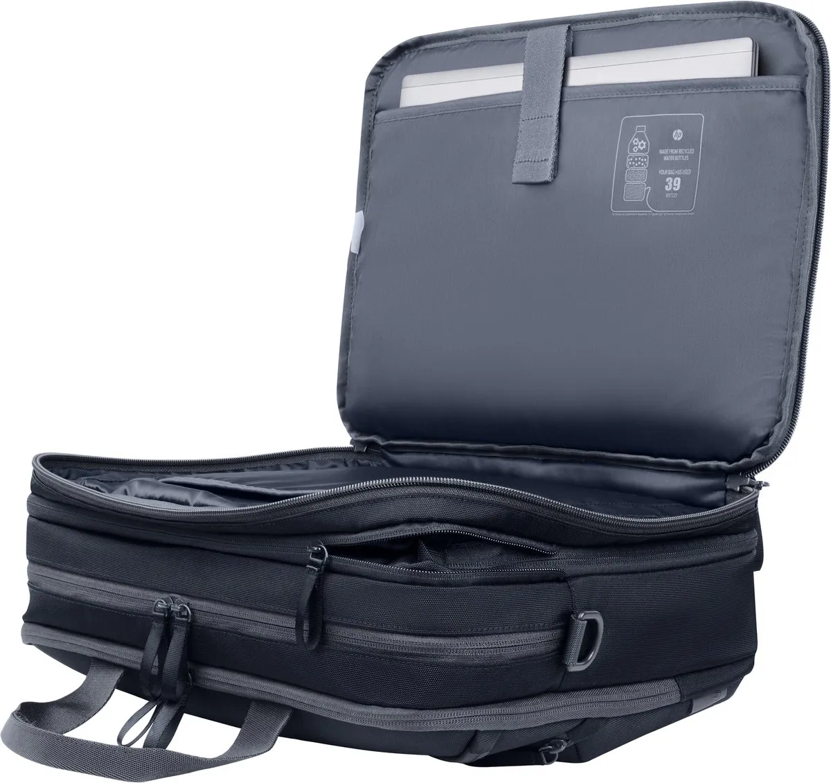 HP Travel Plus 15L Laptoptas - 14" - A2CE2AA - Zwart