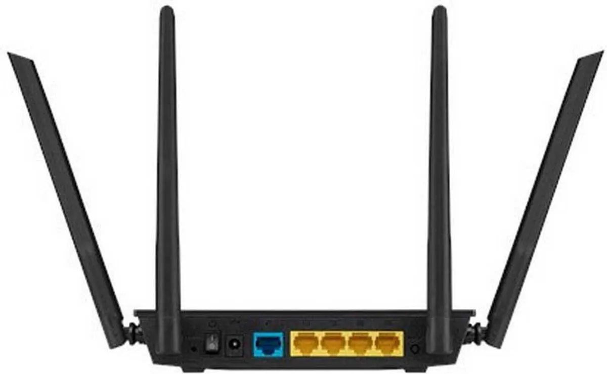 ASUS RT-AC1200 Router - 1200 Mbps - Zwart