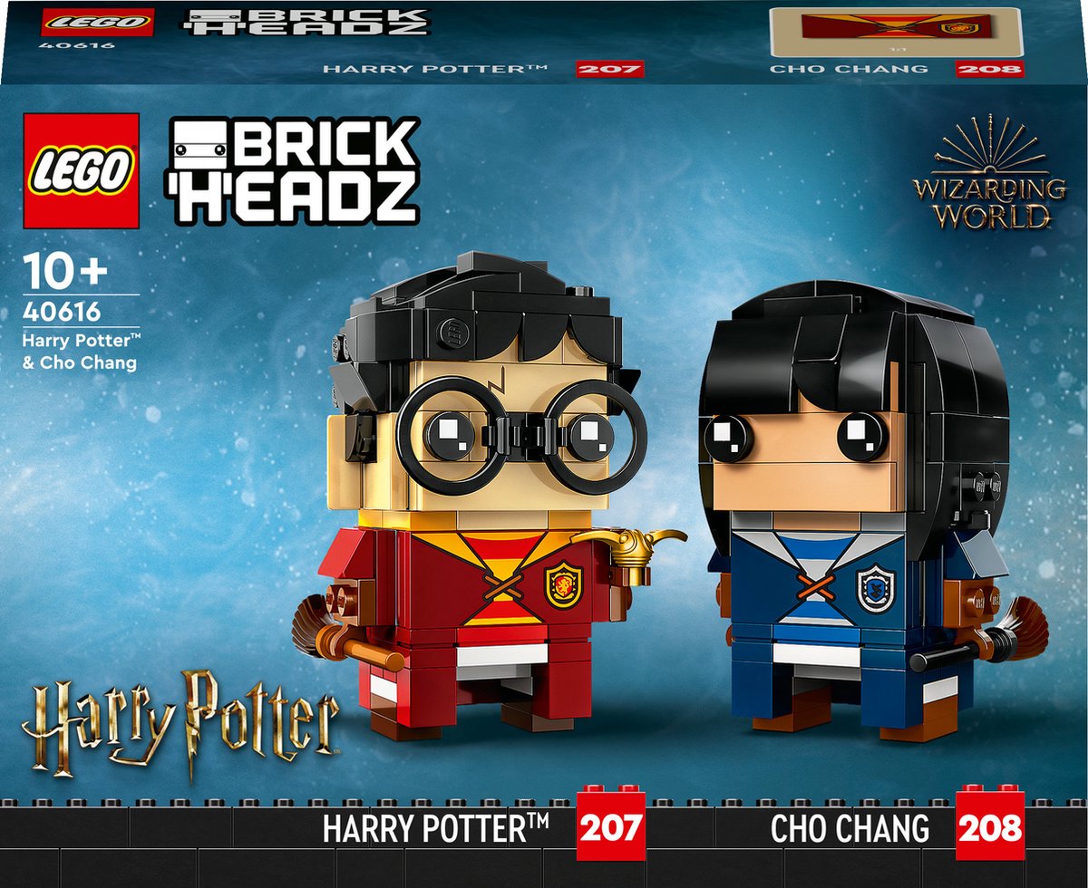 LEGO Harry Potter Brickheadz 40616 - Harry Potter™ en Cho Chang