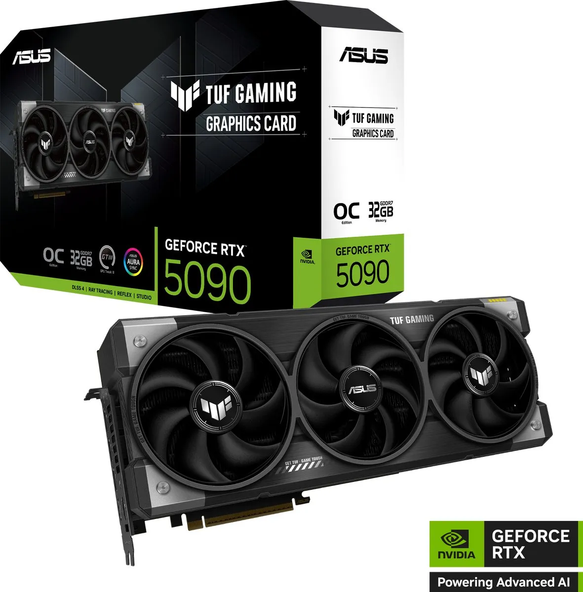 ASUS TUF Gaming RTX5090 32G Videokaart