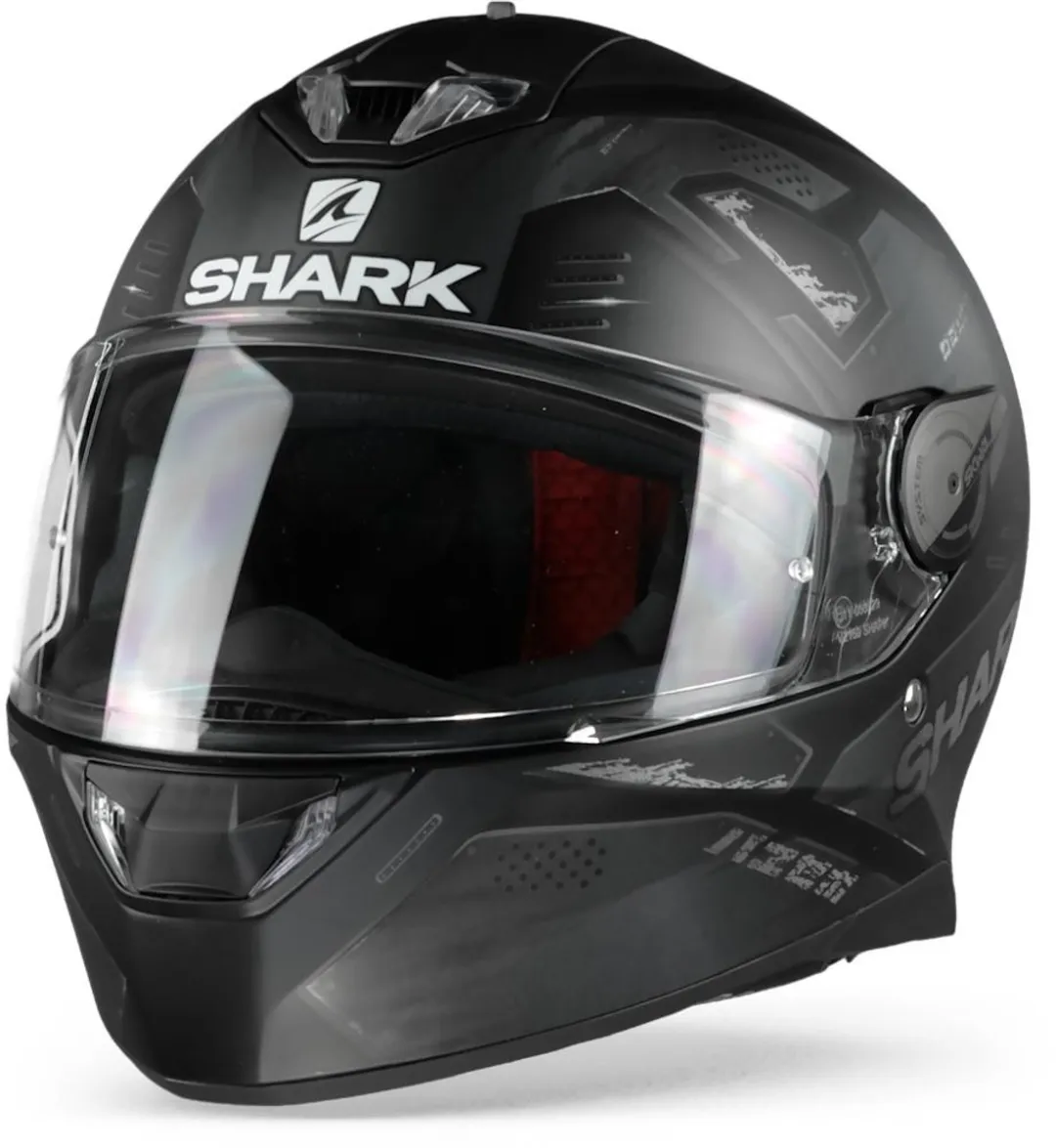 Shark Skwal 2.2 Venger Motorhelm - Mat Zwart - XS