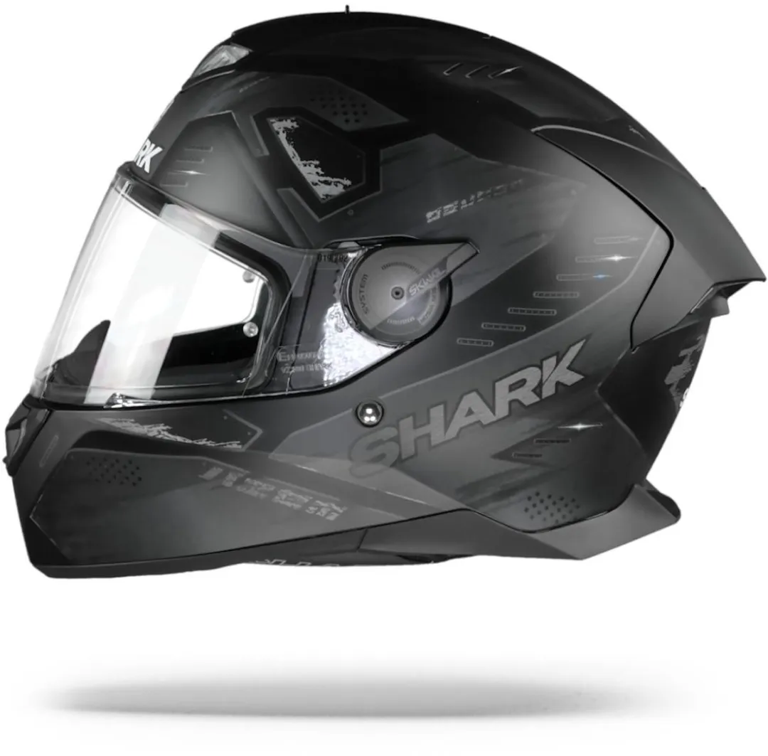 Shark Skwal 2.2 Venger Motorhelm - Mat Zwart - XS