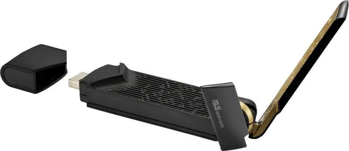 ASUS USB-AX56 WiFi 6 Adapter - Zwart