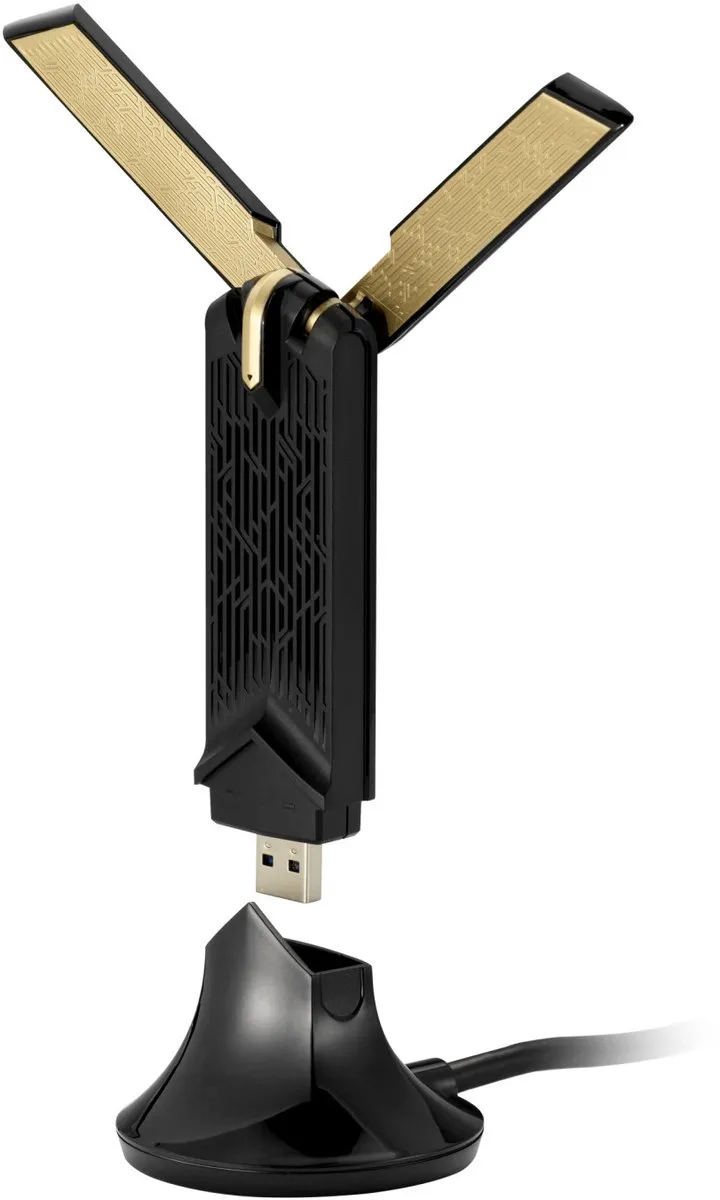 ASUS USB-AX56 WiFi 6 Adapter - Zwart